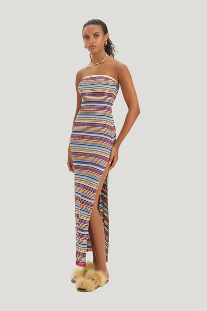 Dani Dress - Berry — model front