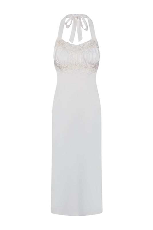 Darcy Satin Midi Dress - Sleepy Angel — packshot