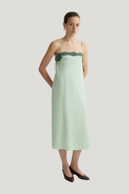 Darya Dress — model side
