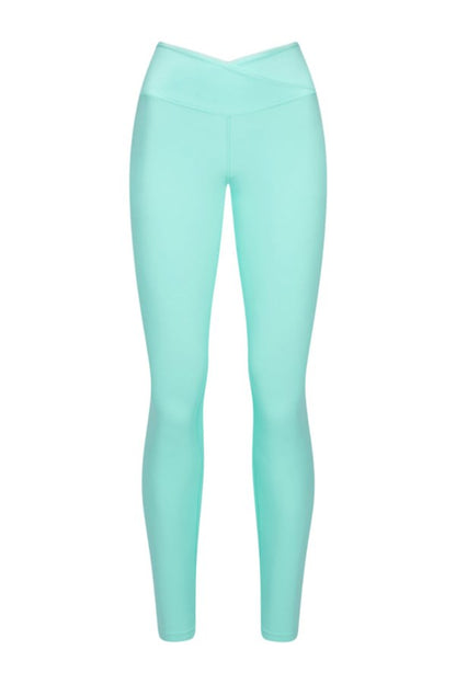 DayFlex Wrap High Waisted Legging - Aqua — packshot
