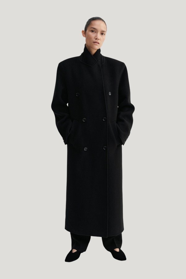 Deja Doublé Coat, — model front
