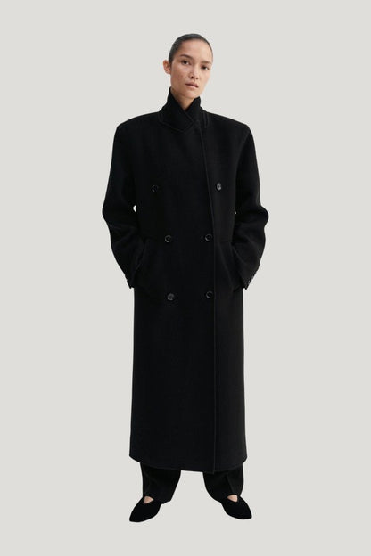 Deja Doublé Coat, — model front