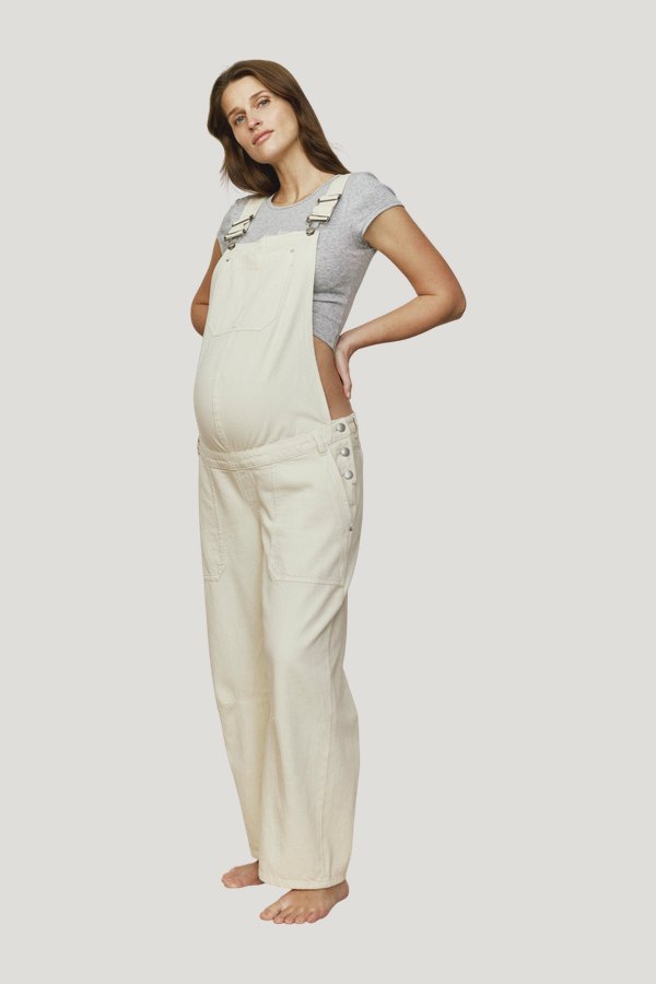 DL1961 x Bumpsuit Bilie Overall Maternity — carry 2