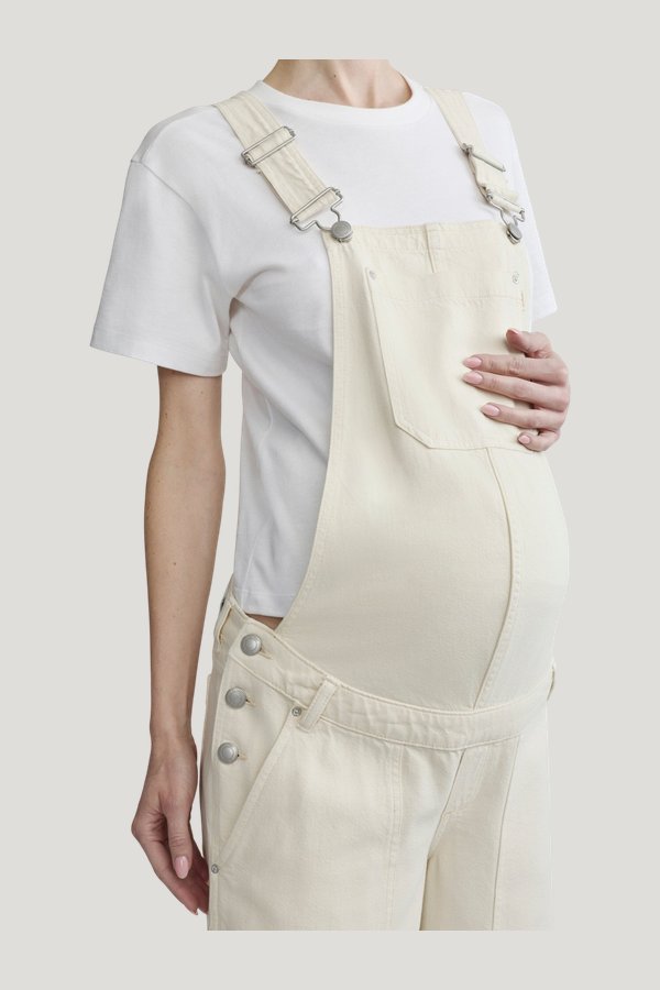 DL1961 x Bumpsuit Bilie Overall Maternity — carry 3