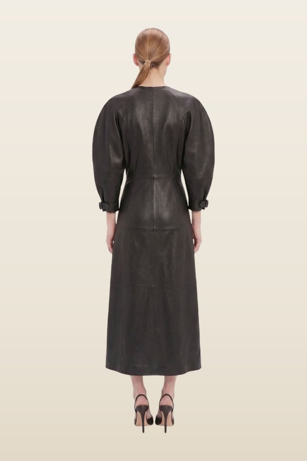 Dolman Leather Dress — carry 4