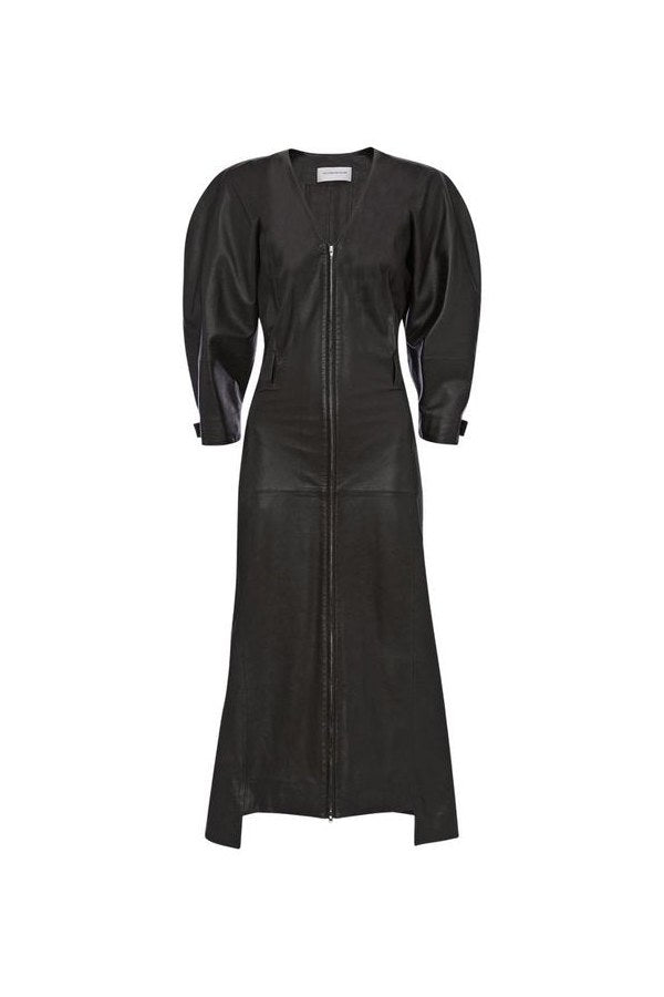 Dolman Leather Dress — packshot