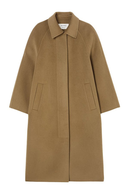 Double-faced wool padded coat — packshot