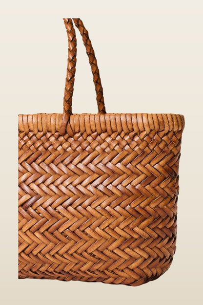 Dragon Diffusion Mini Flat Gora Tote — model back