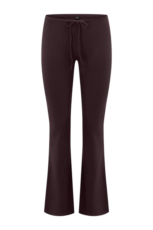 Drawstring Flare Pants — packshot