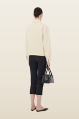 DREW Cotton gabardine windbreaker — model back