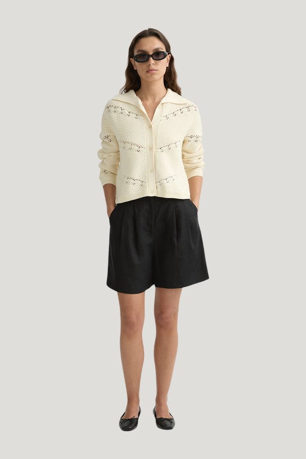 Dylan Cardigan — model front