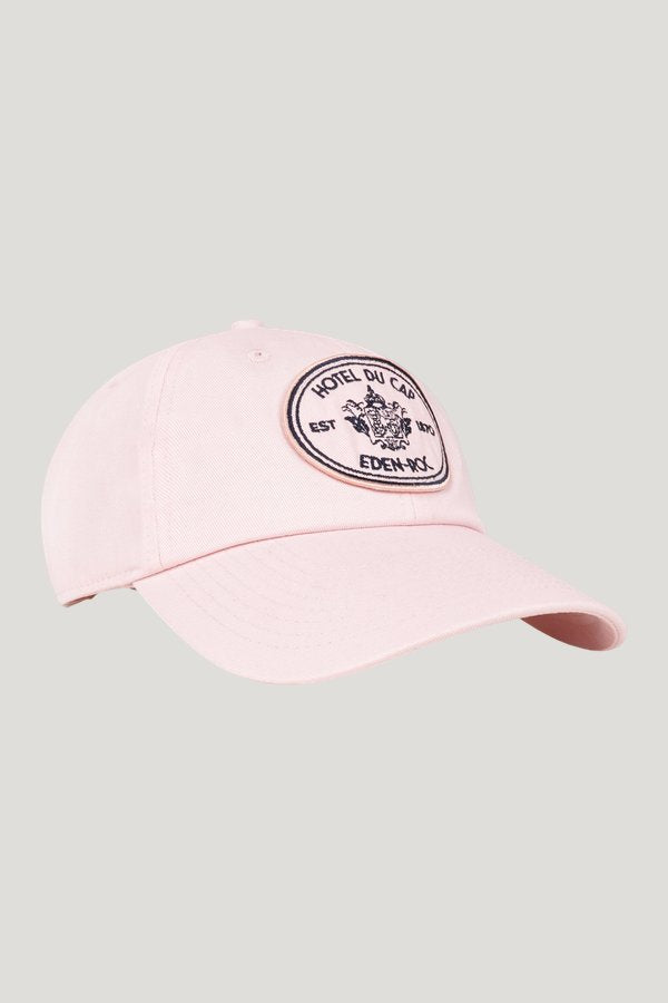 Eden Crest Hat - Pink Dolphin/Navy — model front