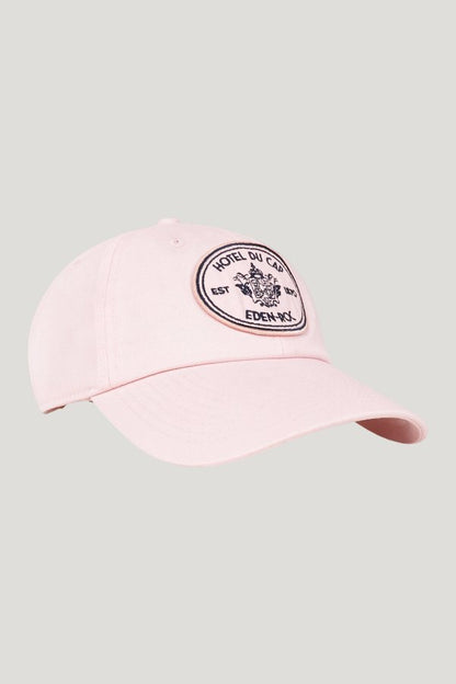 Eden Crest Hat - Pink Dolphin/Navy — model front