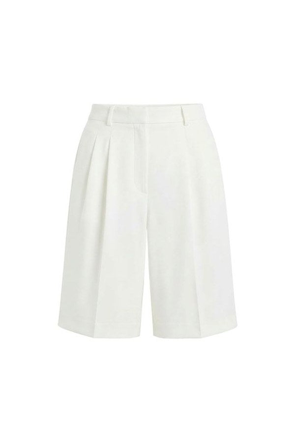 Effortless Pleated Longline Shorts — packshot