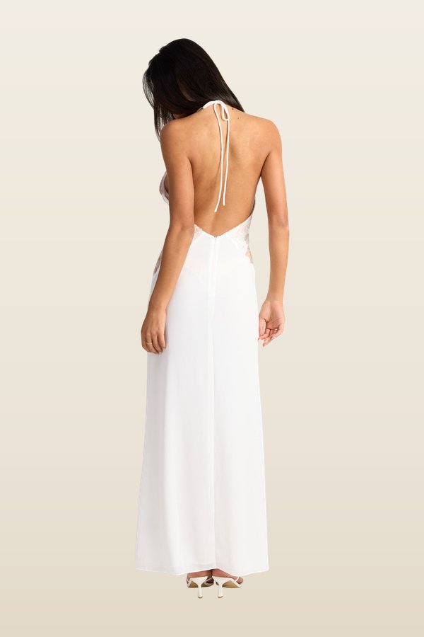 Elara Maxi Dress — model back