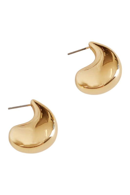 Elena Gold Drop Earrings — packshot