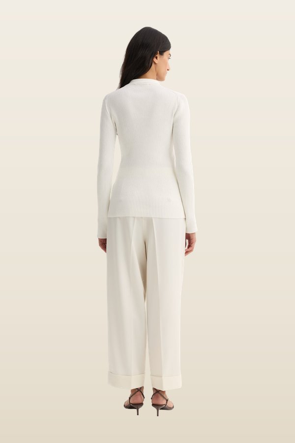 Elongated rib cardigan — carry 4