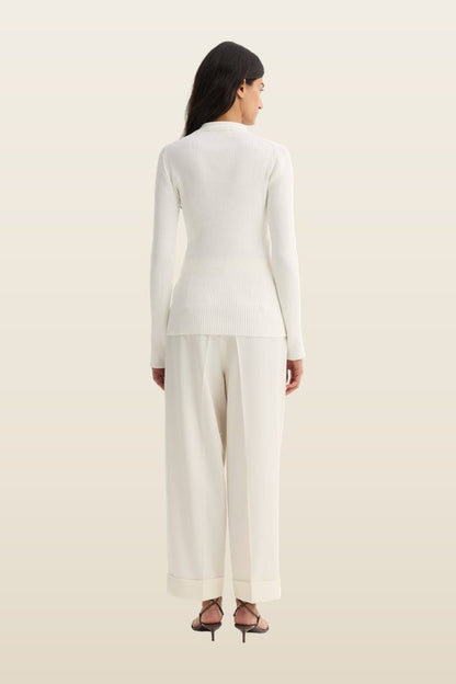 Elongated rib cardigan — carry 4
