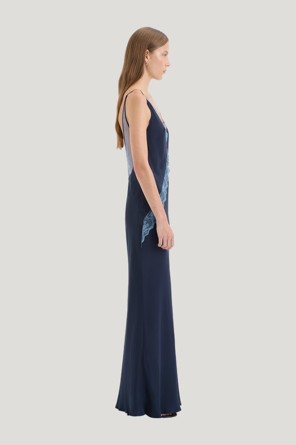 Elsie Lace Gown — model side