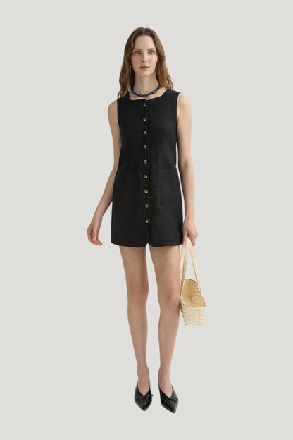 Emma Button Down Dress — carry 2