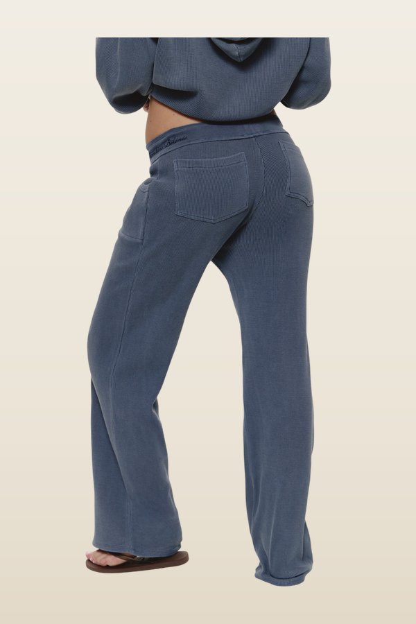 Emma Thermal Pant - Shadow — model back