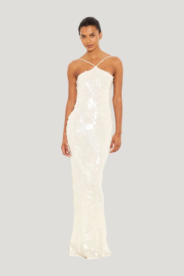 Emmanuella Dress — model front