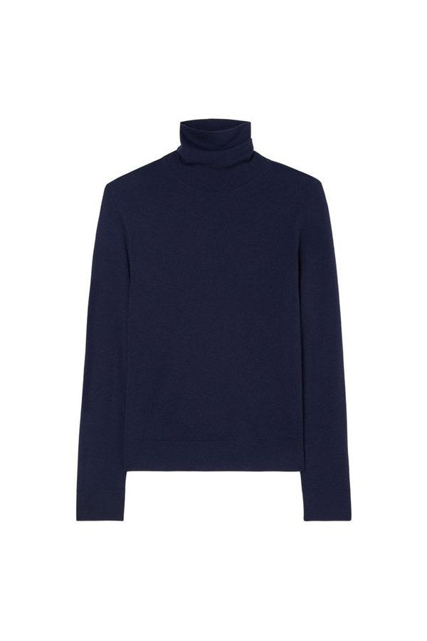 Fine-knit wool cashmere turtleneck — packshot