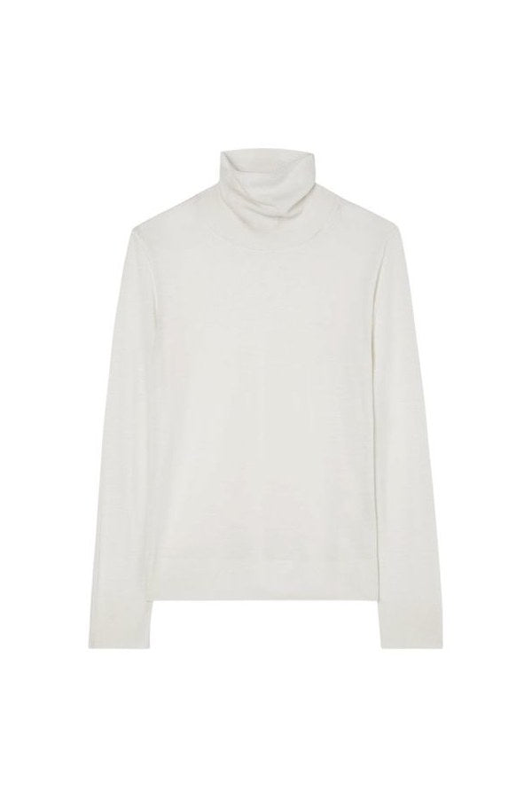 Fine-knit wool cashmere turtleneck — packshot