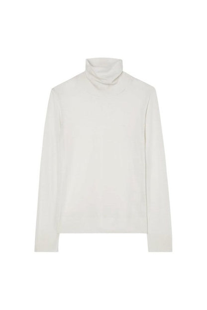 Fine-knit wool cashmere turtleneck — packshot