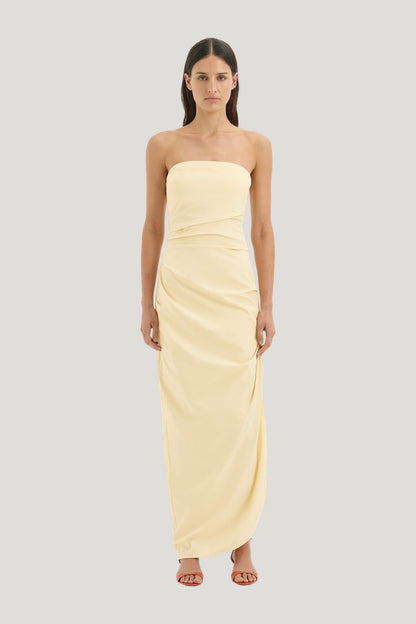 Florent Strapless Gown — model front