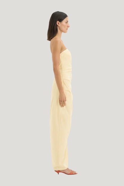 Florent Strapless Gown — model side