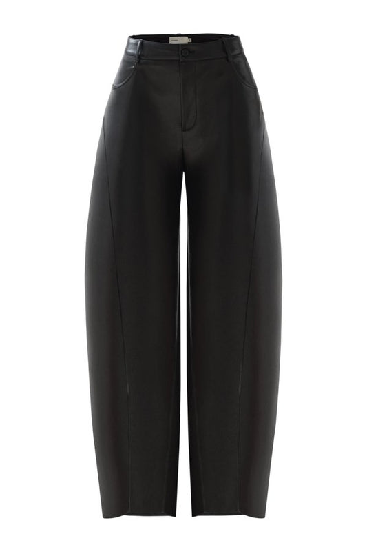 Barrel pants in Genuine Leather — packshot