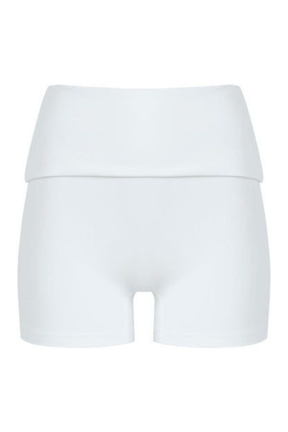Form Invisible Scrunch Fold Over Shorts — packshot