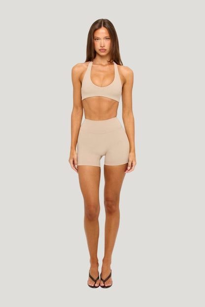 Form Halter Crop | Fawn — carry 2