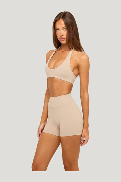 Form Halter Crop | Fawn — carry 3