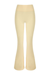 Form Invisible Scrunch Flare Leggings | Butter — packshot