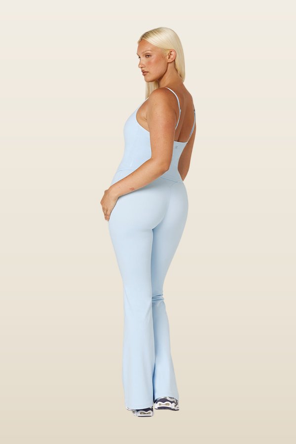 Form Invisible Scrunch Flare Leggings — model back