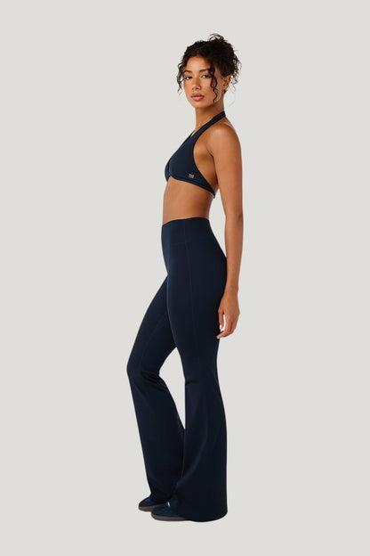Form Invisible Scrunch Flare Leggings — model side