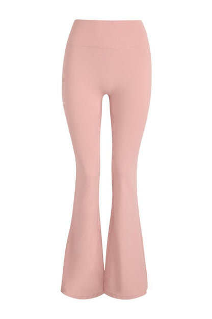 Form Invisible Scrunch Flare Leggings | Dusty — packshot