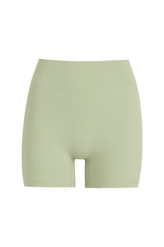 Form Invisible Scrunch Shorts | Soft Matcha — packshot