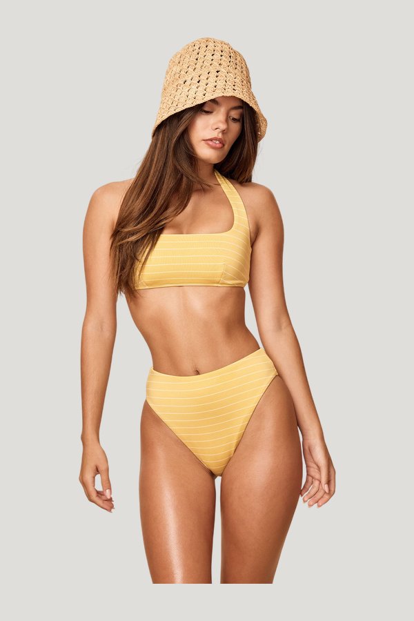Formentera Bottom - Meyer Stripe — model front