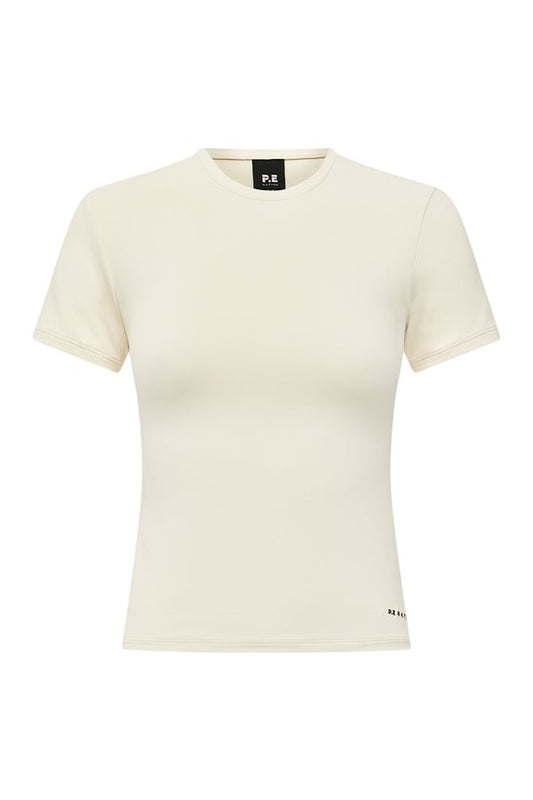 Foundation Short Sleeve Tee In Whisper — packshot