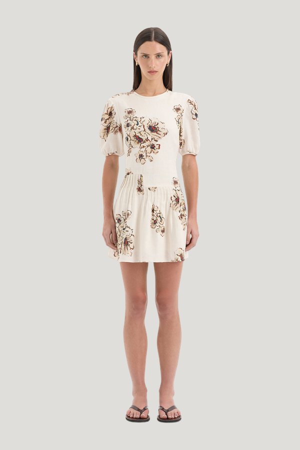 Freja Puff Sleeve Mini Dress — carry 2
