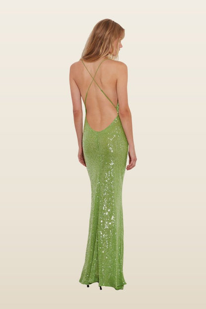 Gaia Dress — model back