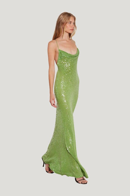 Gaia Dress — model side