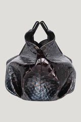 Georgia In Ombre Snake-Effect — model side