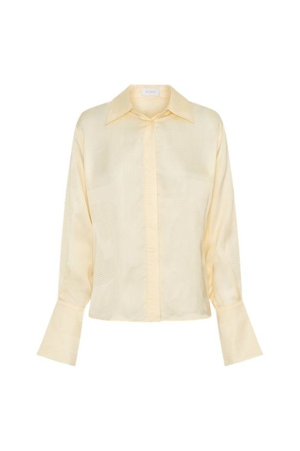 Gia Long Sleeve Satin Shirt — packshot