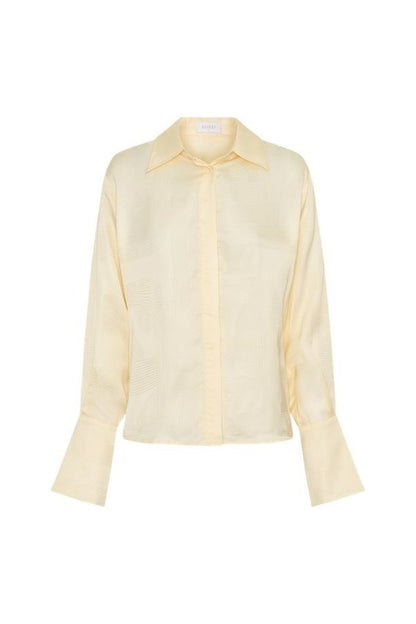 Gia Long Sleeve Satin Shirt — packshot