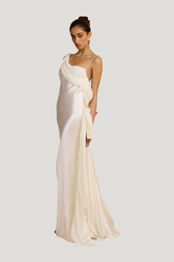 Helena Dress — model side