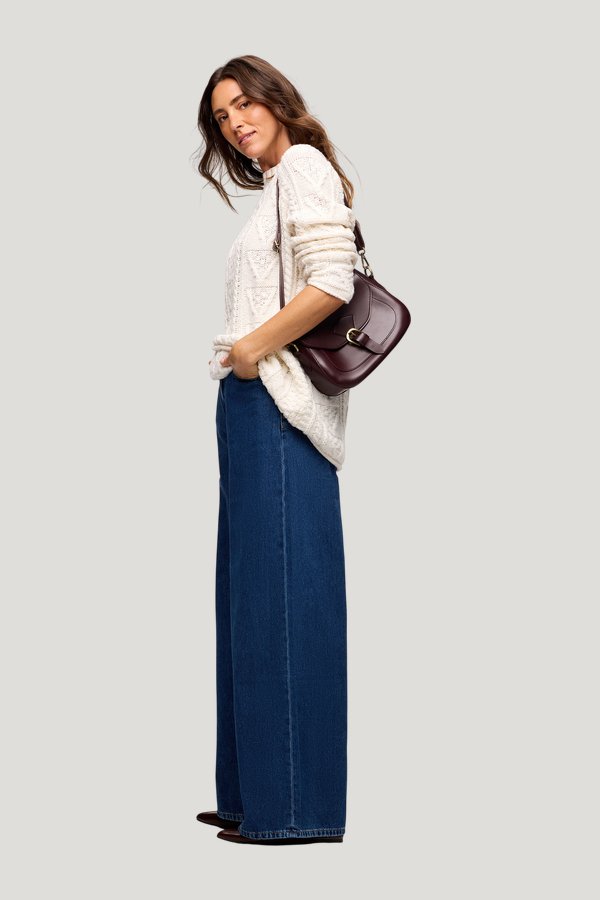 Heritage Cable Sweater | Pearl — carry 3